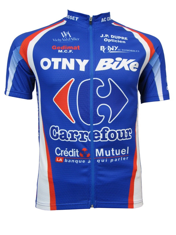 AC CUSSET法國隊專屬自行車短袖車衣商品圖-0